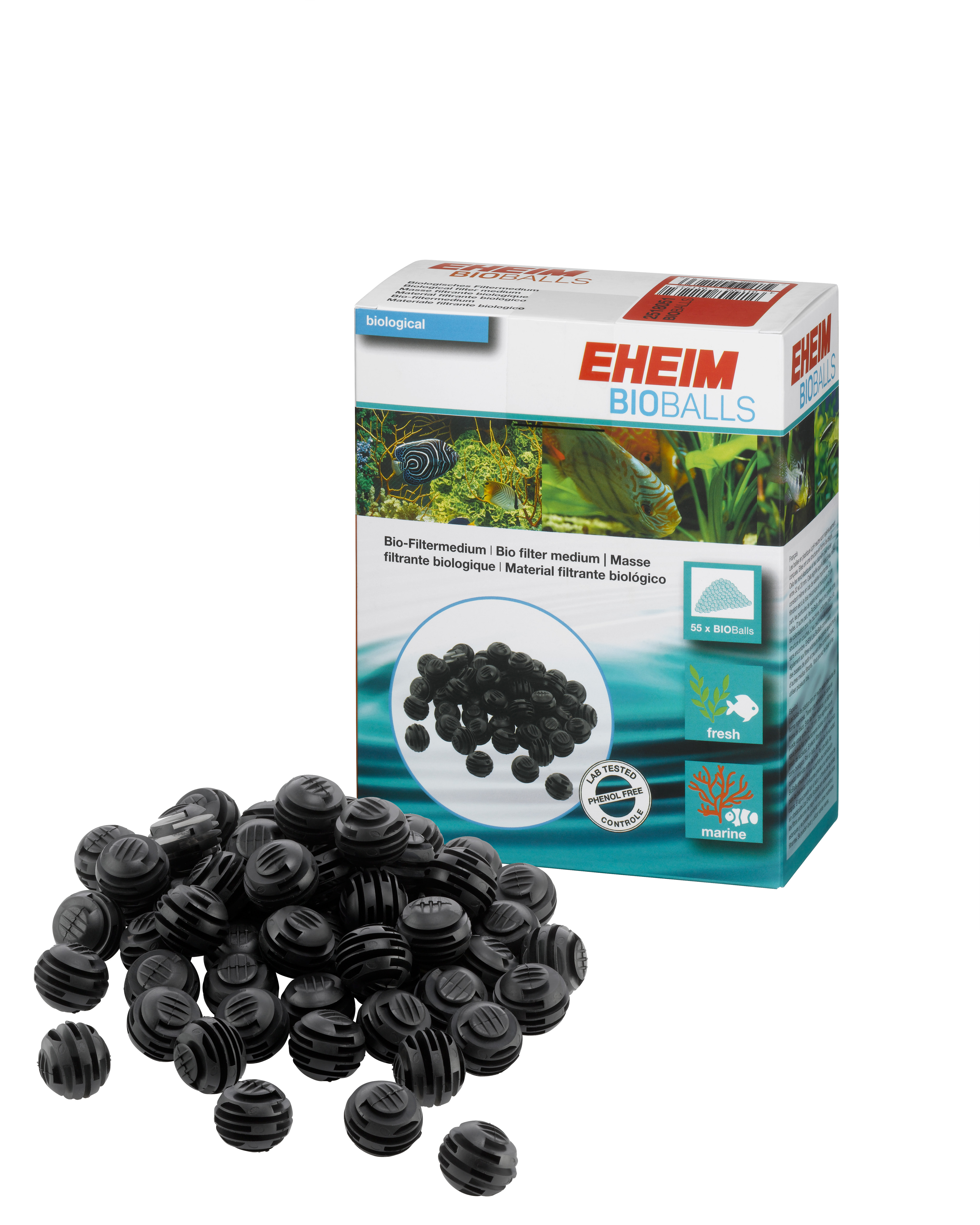 EHEIM BIOBALLS 55 Stück Filtermedien