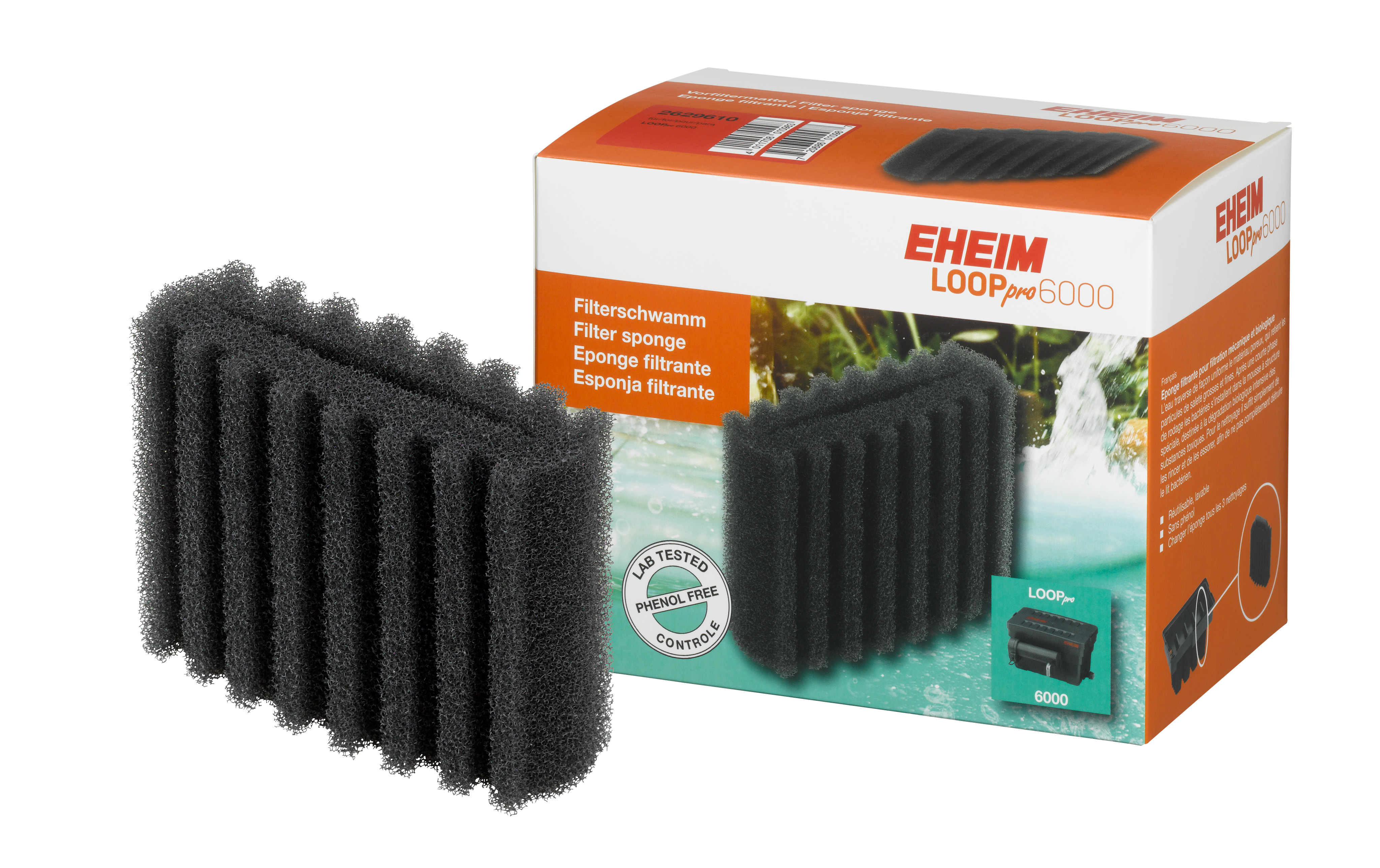 EHEIM Filterschwamm (2 Stk.) f. LOOPpro6000/18000